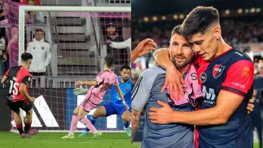 Le dio el empate a Newell's, lo que hará Franco Díaz tras haber abrazado a Messi