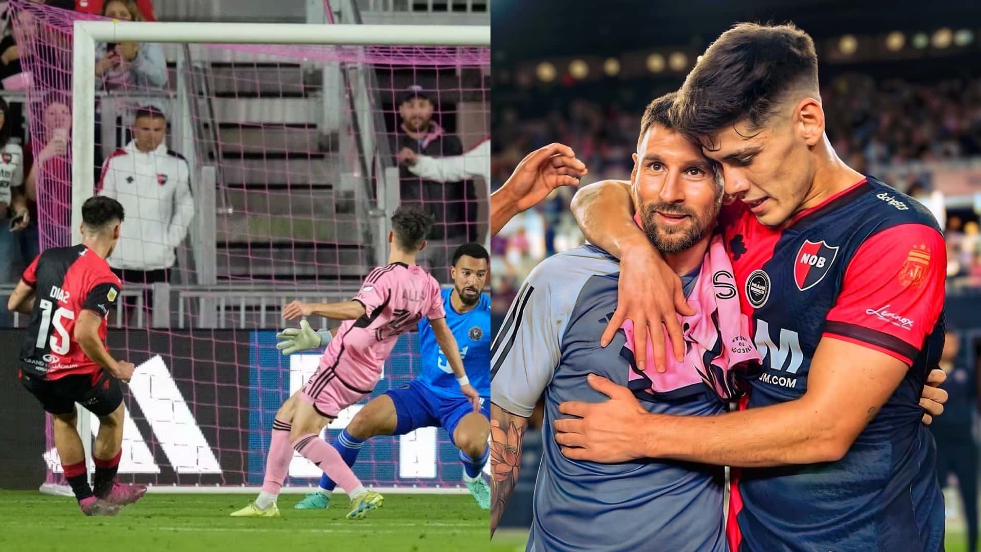 Franco Díaz tomó una llamativa decisión tras el abrazo que le dio a Messi
