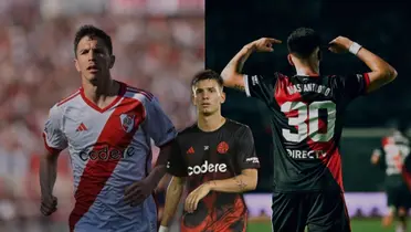 Franco Mastantuono y Nacho Fernández.