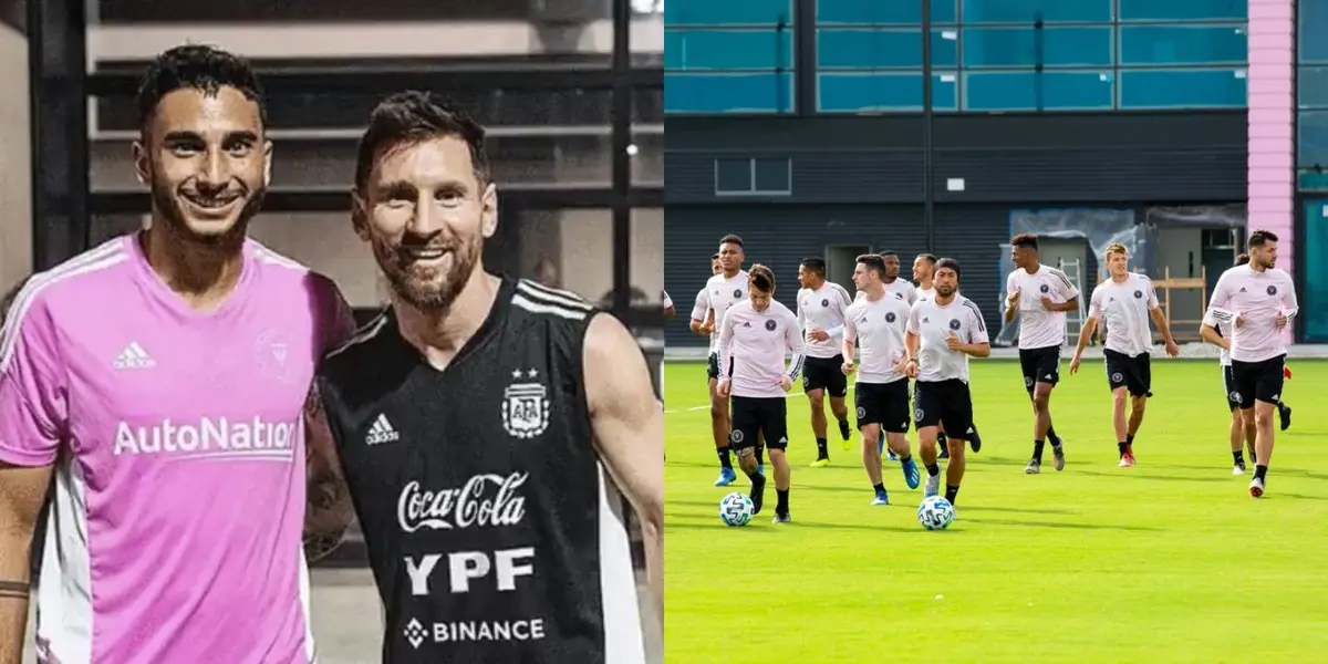 Sorpresa, Messi se entrenó con Inter Miami y mira la reacción de sus compañeros