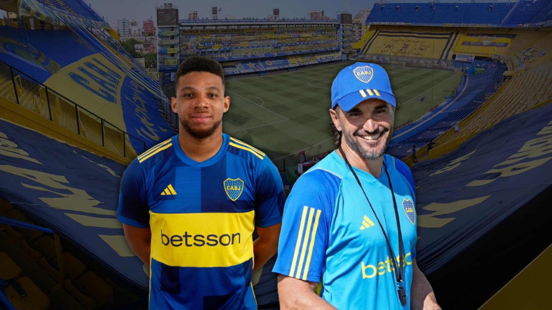 Frank Fabra y Diego Martínez.