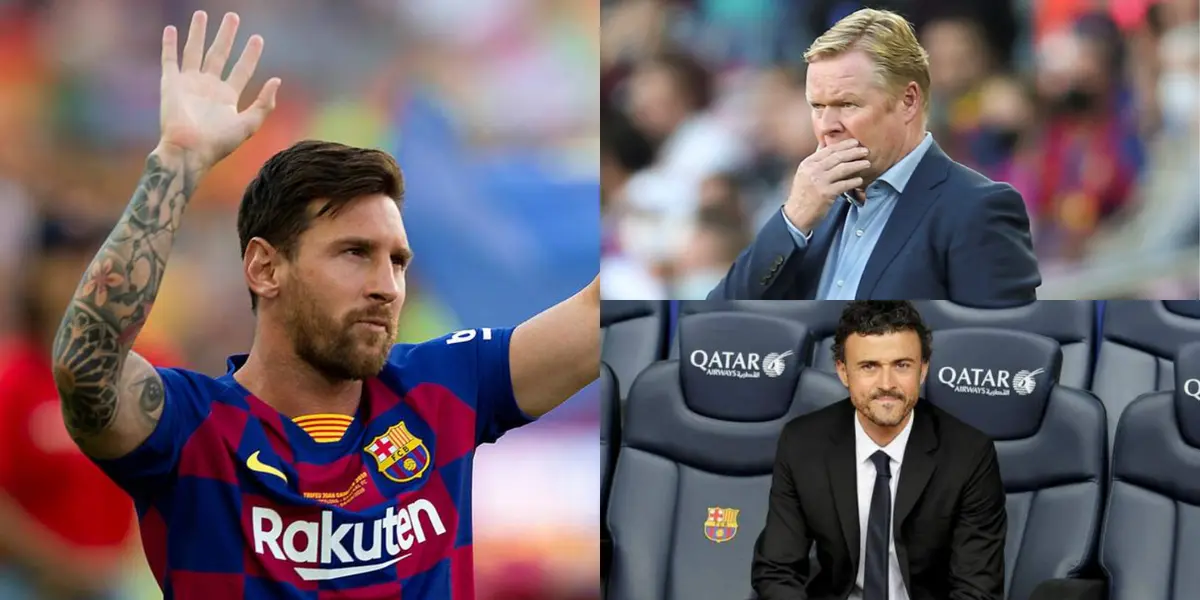 Fue campeón de la Champions League con los culés y dijo que fue un golpe duro no tener al mejor del mundo en el club