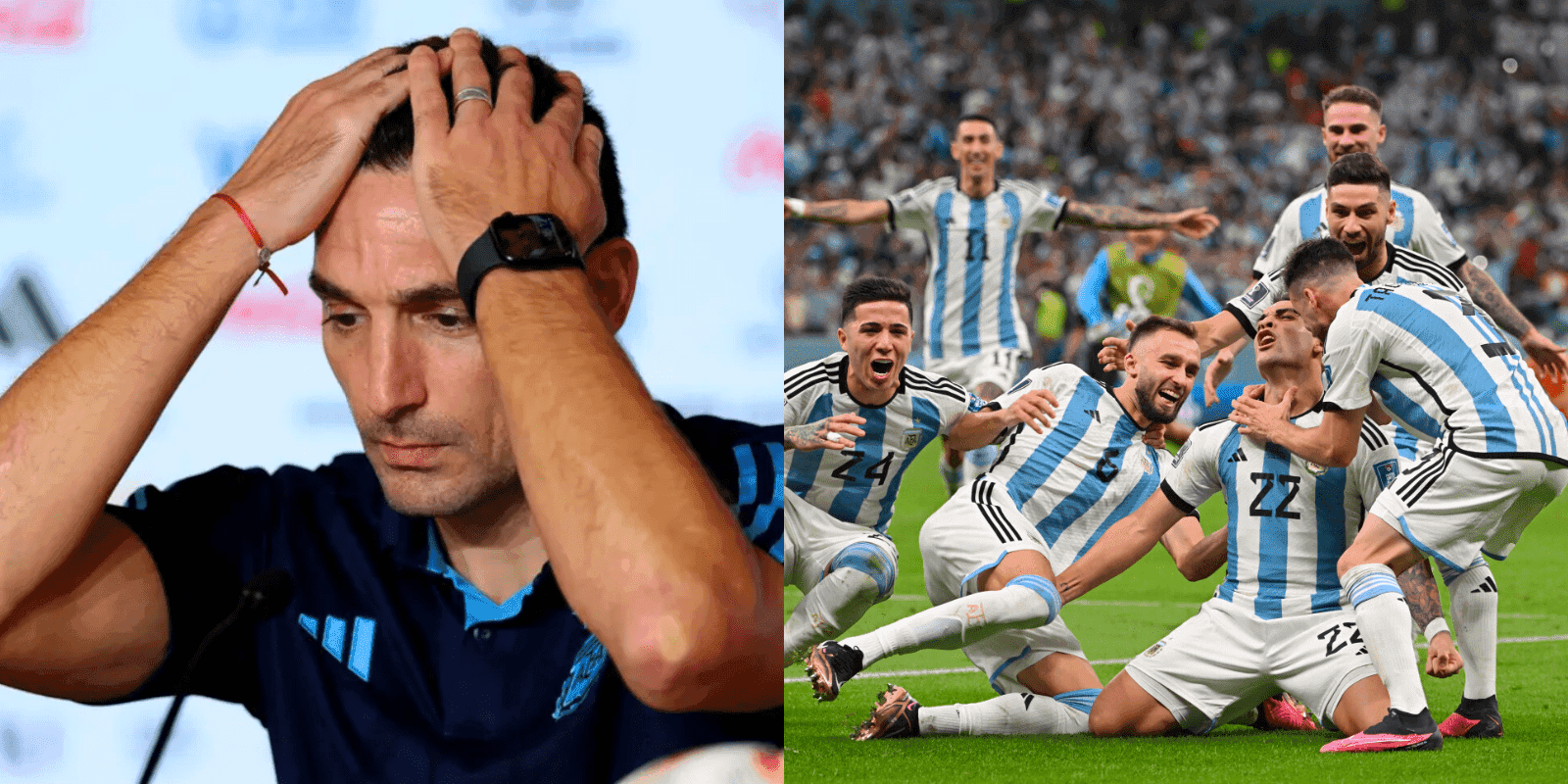 Fue clave para la obtención del título de la selección argentina y la pasa mal en la liga española