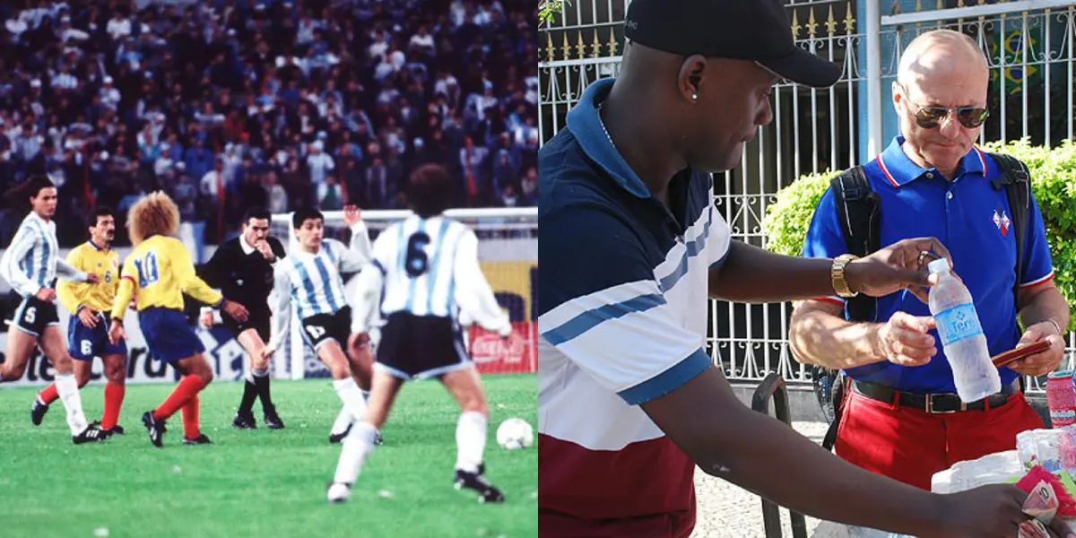 Fue parte del equipo que goleó a la Albiceleste en las Eliminatorias rumbo a Estados Unidos 1994