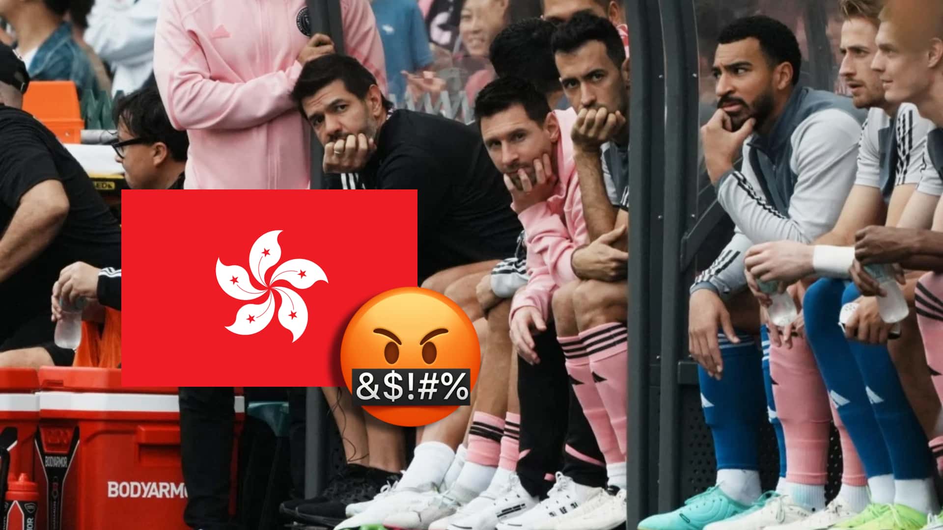 Fuerte enojo en Hong Kong con Messi por su ausencia