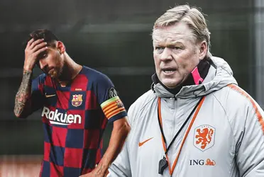 Fútbol Club Barcelona ilusiona a su hinchada con su buen fútbol, y en estos buenos resultados, se encuentra un insólito plan de Ronald Koeman con Lionel Messi.
