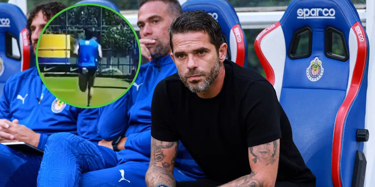 Gago y un mensaje antiguo que se hizo viral (Foto Baires / Video X).