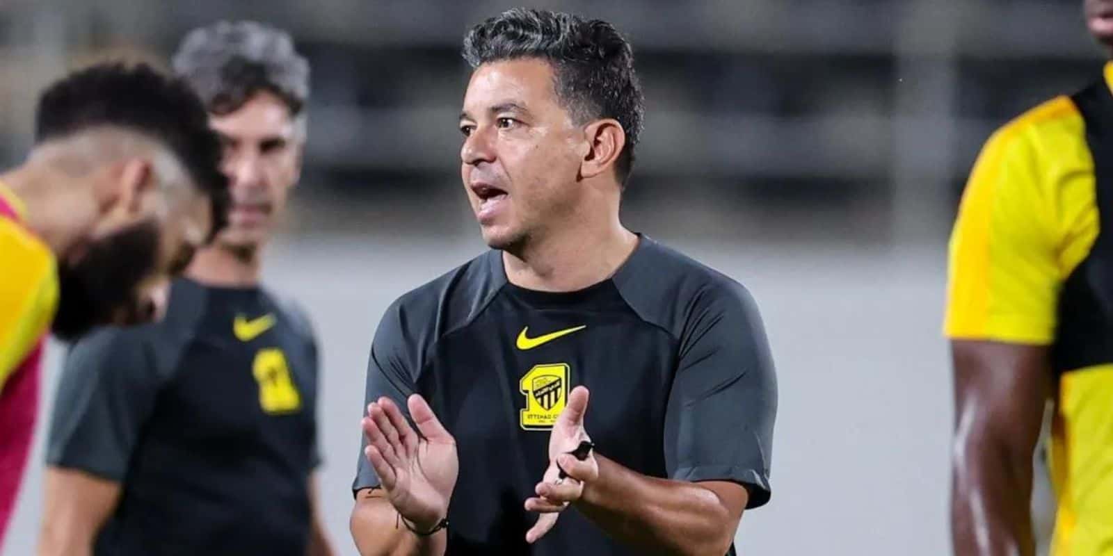 Gallardo en el Al Ittihad.