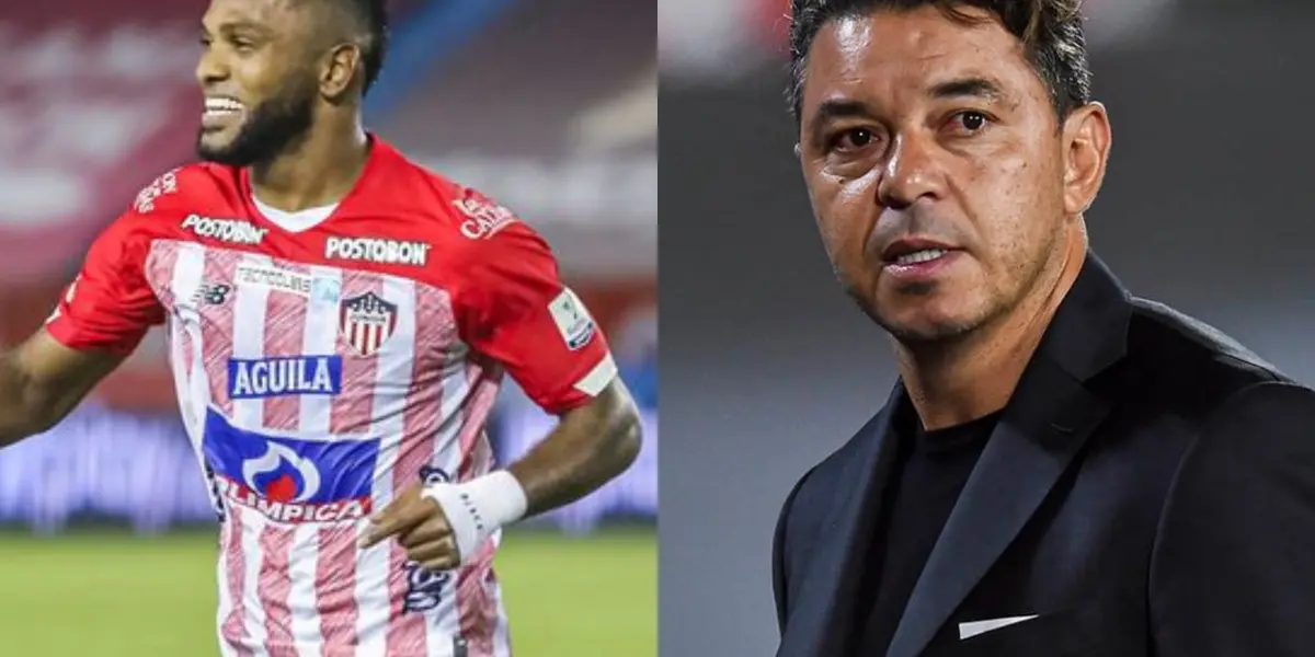 Gallardo habló de la situación del colombiano y del uruguayo, que están cerca de ponerse la camiseta del Millonario.