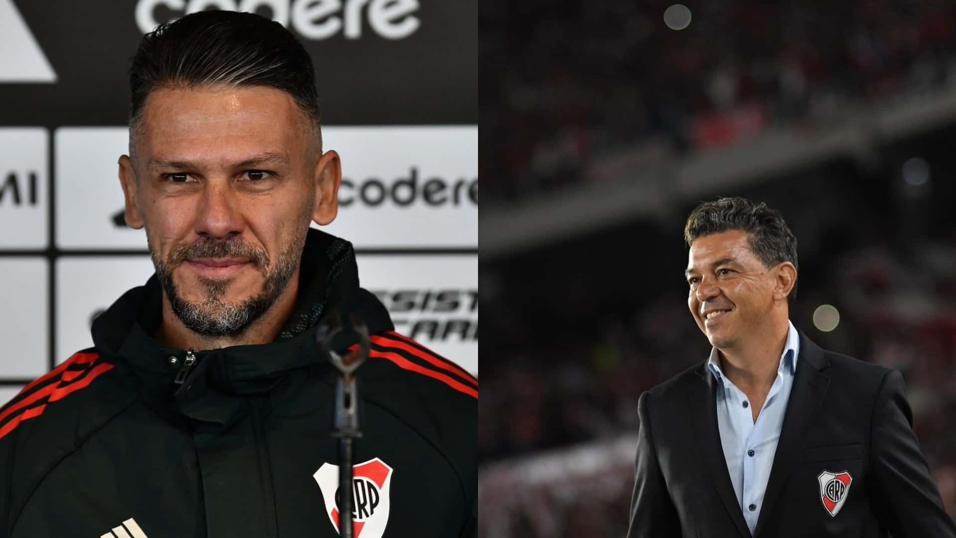 Gallardo y Demichelis en River