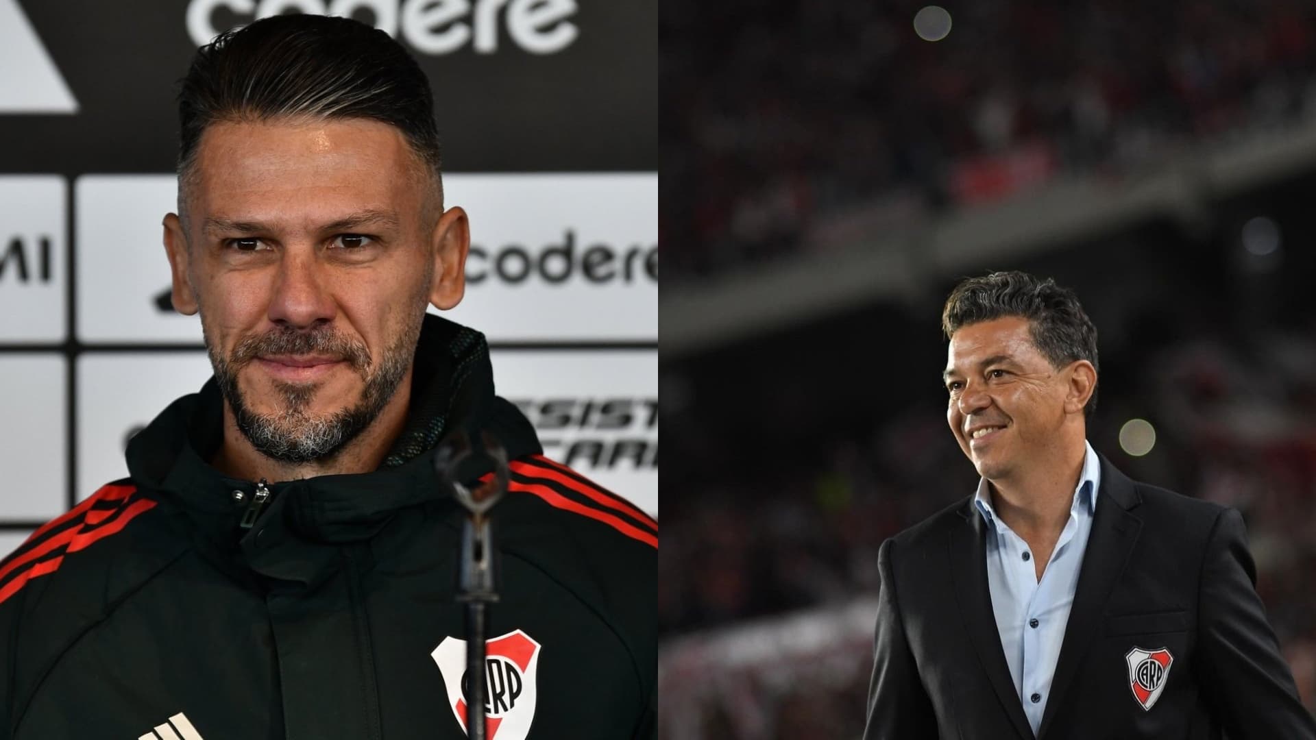 Gallardo y Demichelis en River