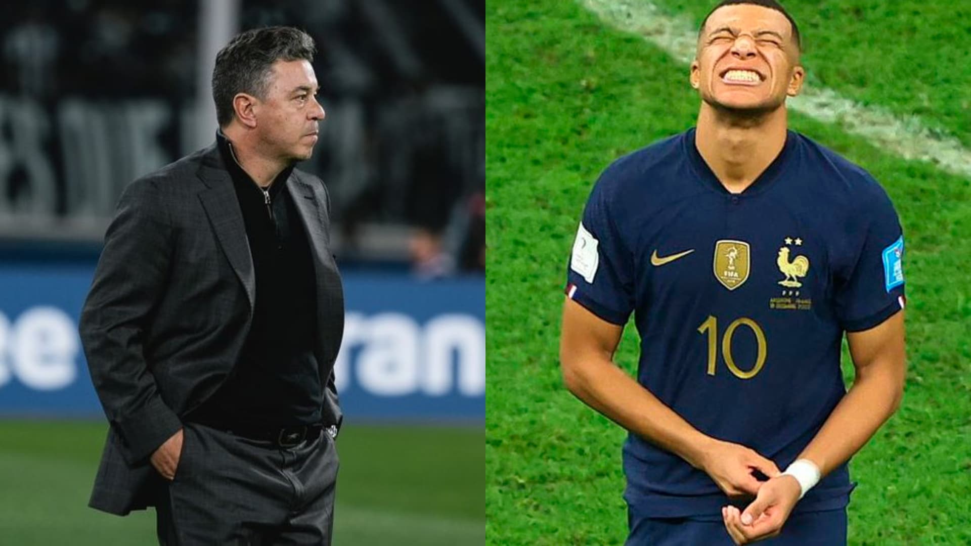 Gallardo y Mbappé