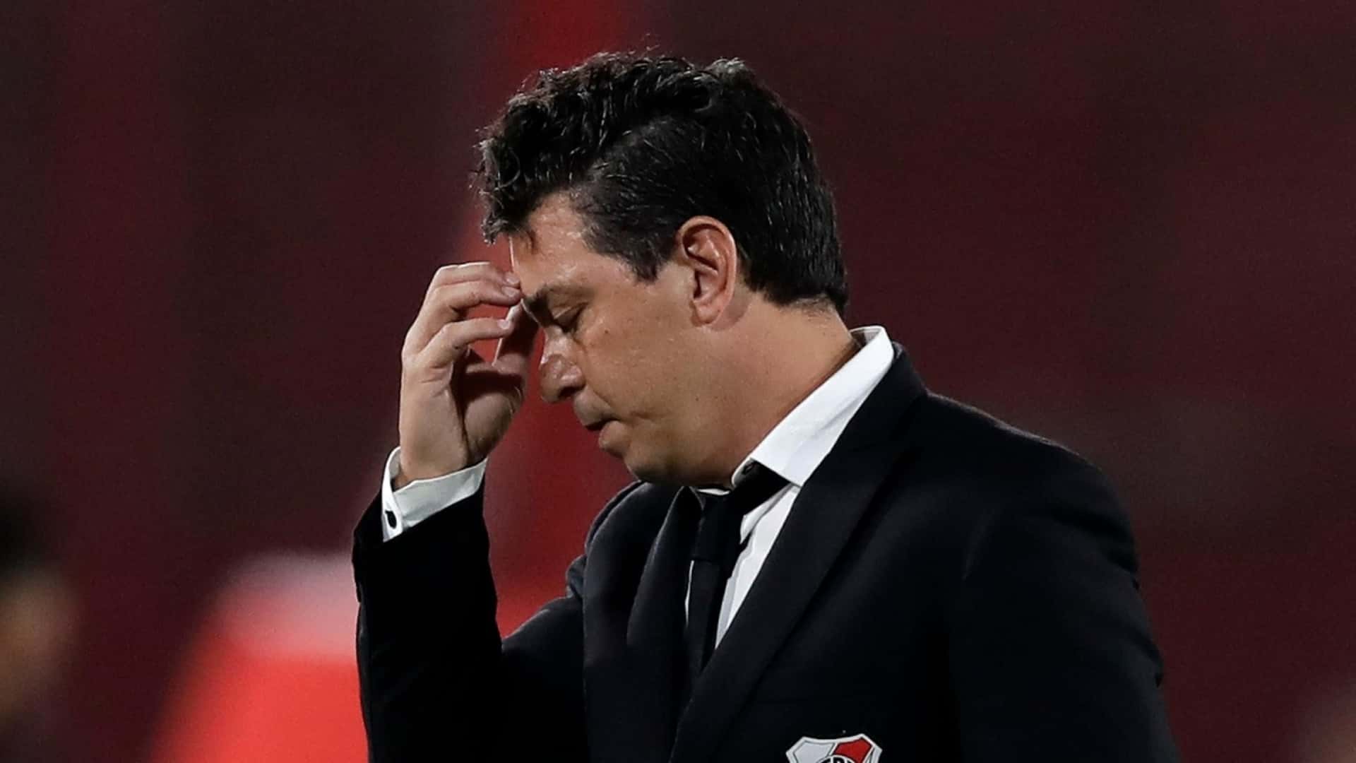 Gallardo y una dura reflexión sobre el juego de River ante Instituto