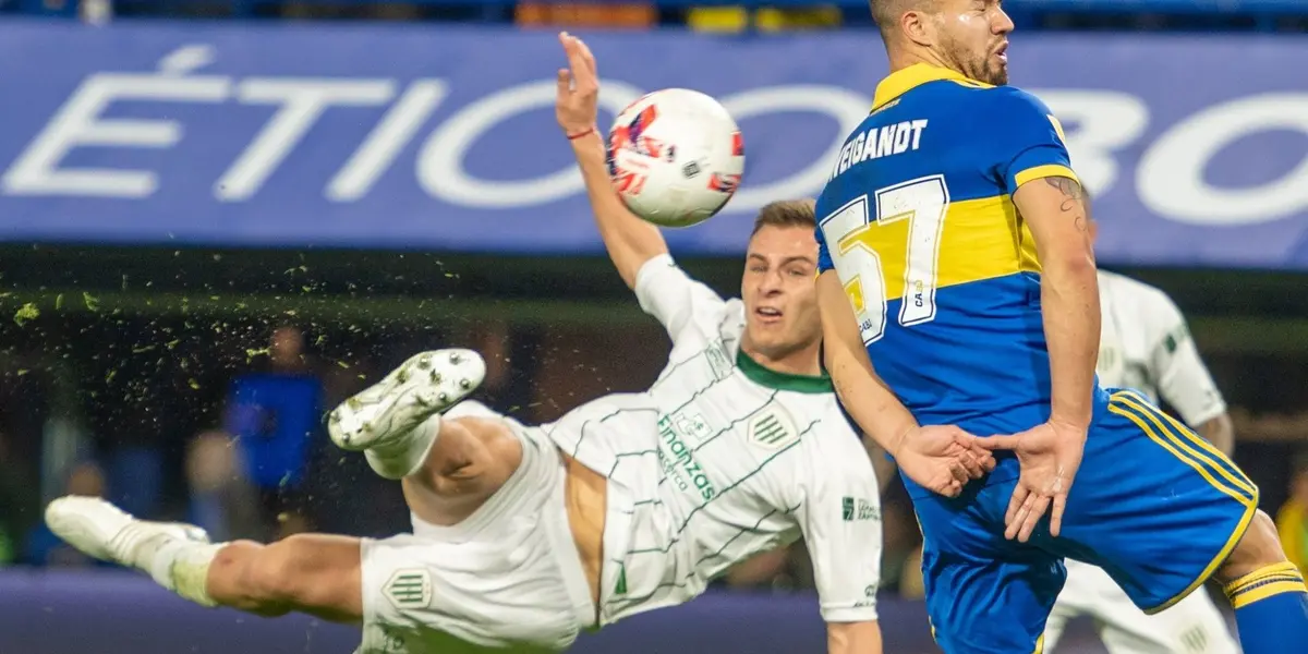 Galoppo marcó un verdadero golazo y lo festejó de manera particular.