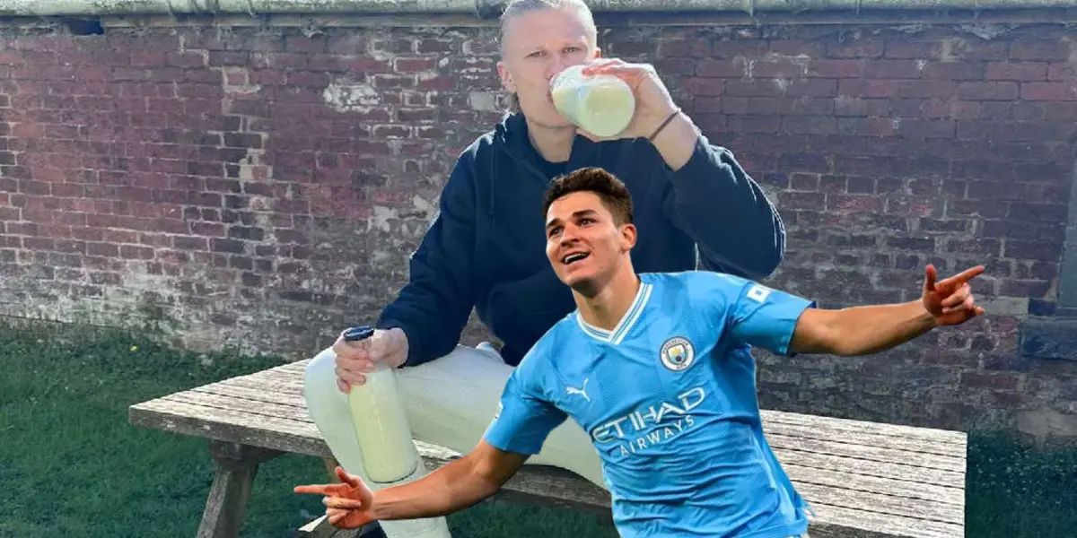 Ganó el City y celebró Haaland