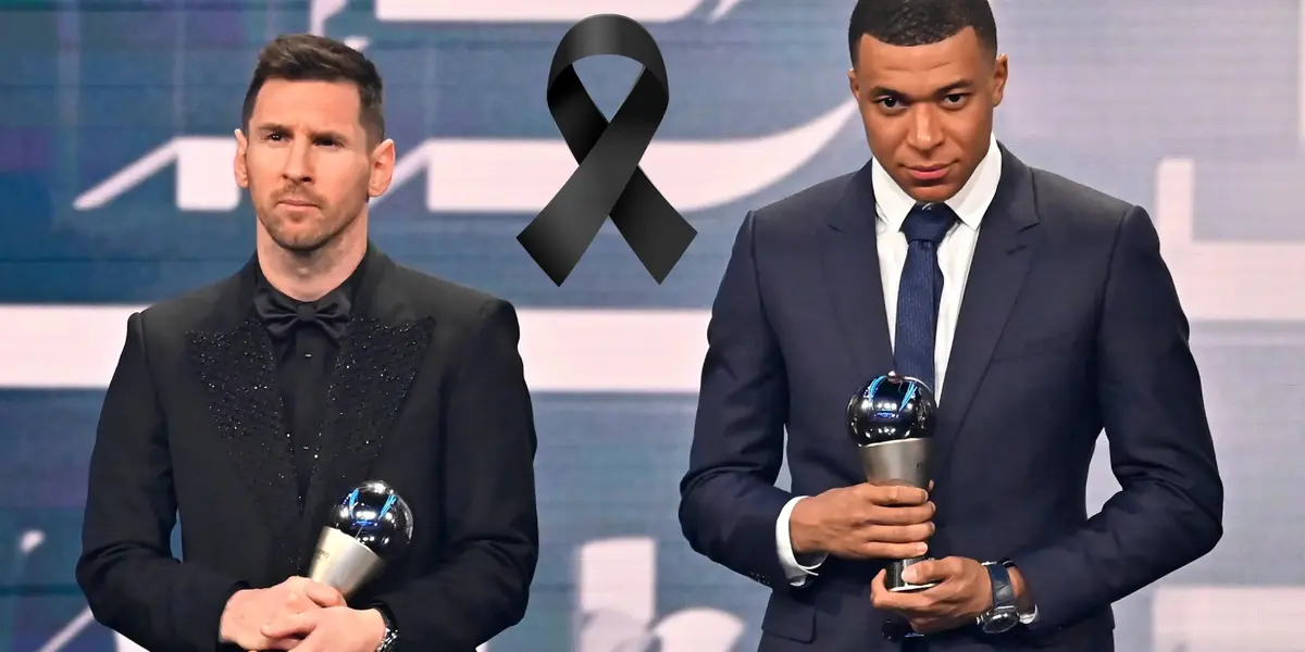 Ganó un premio The Best junto a Messi, ahora pierde la vida y sacude al país