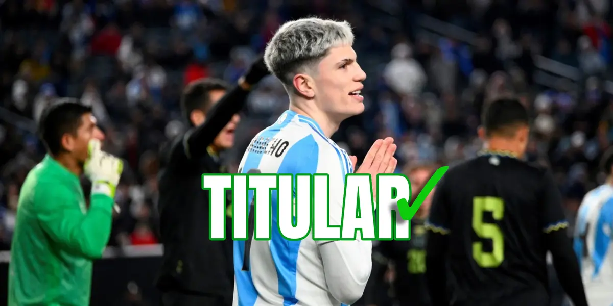 Garnacho será titular contra Costa Rica