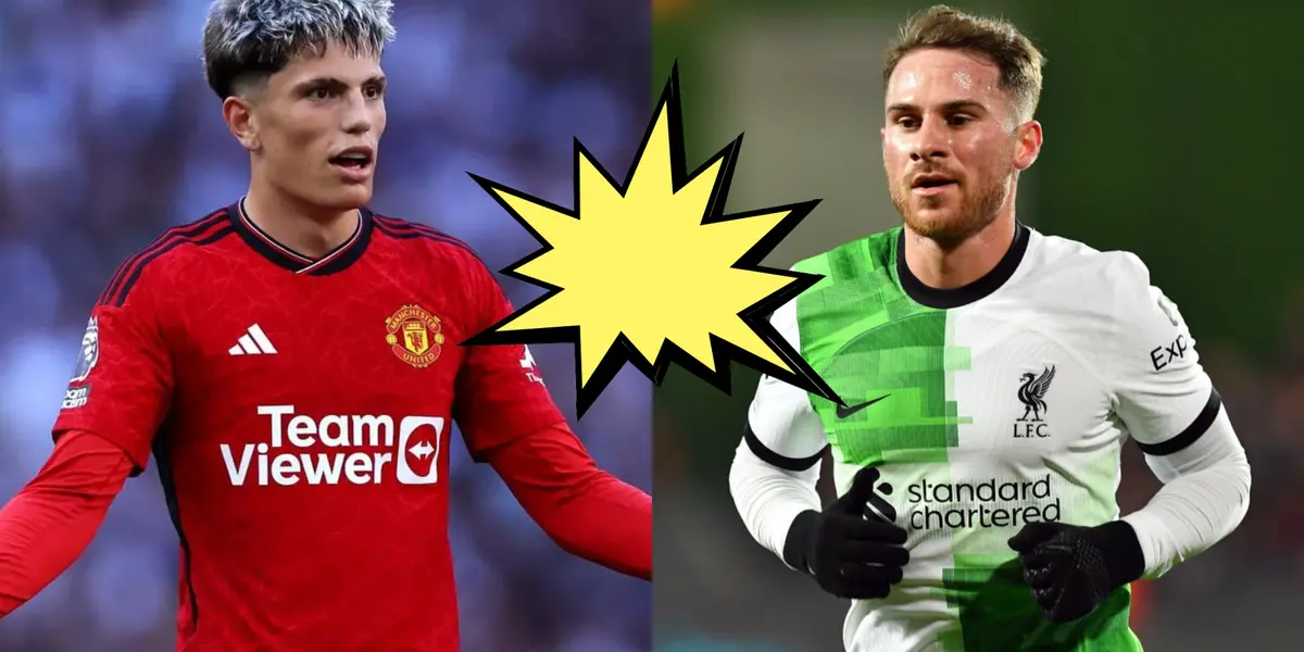 Garnacho y Alexis se enfrentaron a días de verse en la Selección Argentina