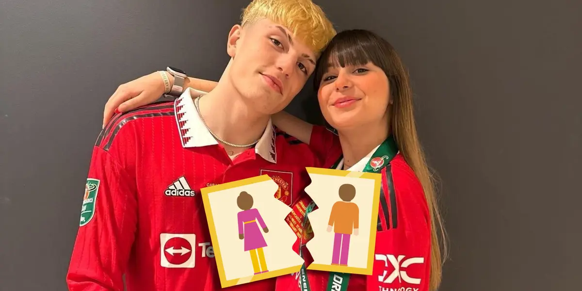 Garnacho y Eva García ya no están juntos