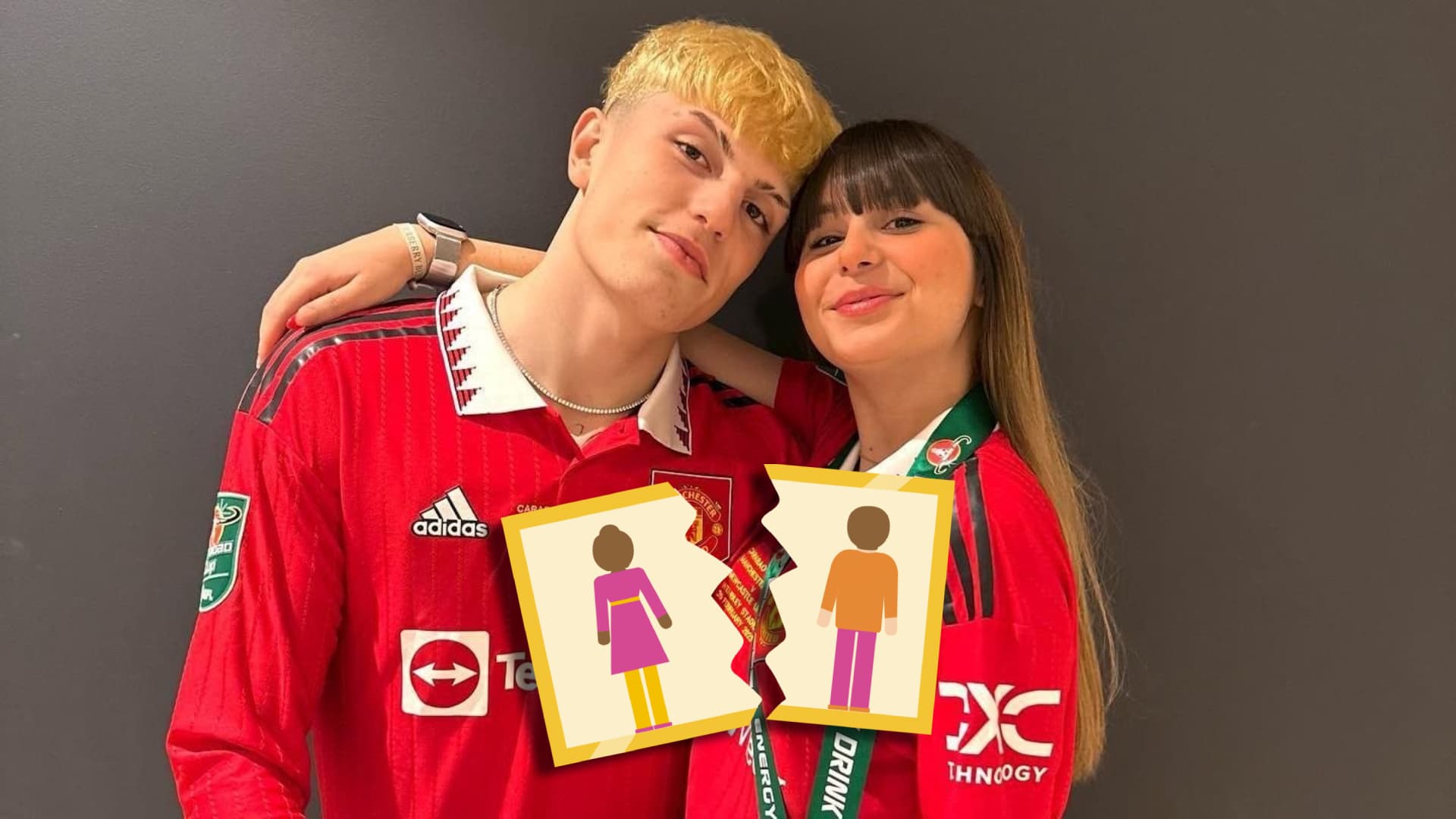Garnacho y Eva García ya no están juntos