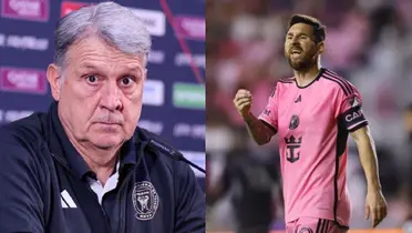 Gerardo Martino y Lionel Messi en Inter Miami