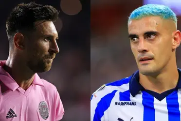 Germán Berterame competía palo a palo con Leo por la bota de oro del certamen.