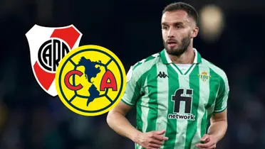 Germán Pezzella con la camiseta del Real Betis de España.