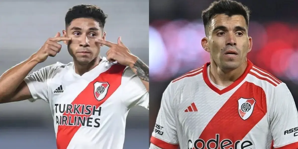 Germán Pezzella y Marcos Acuña.