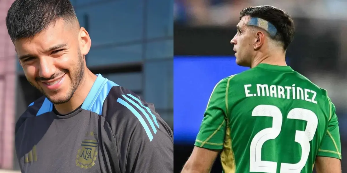 Gerónimo Rulli y Emiliano Martínez.