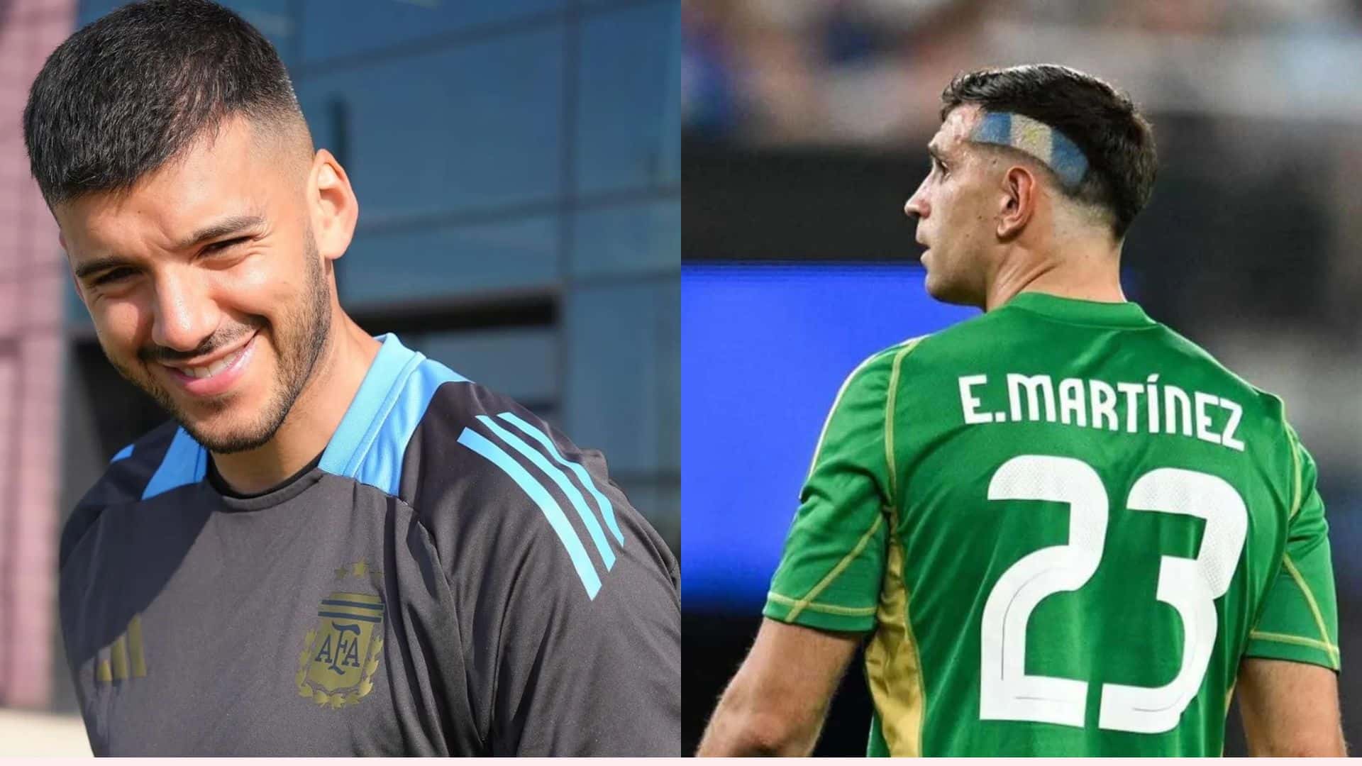Gerónimo Rulli y Emiliano Martínez.