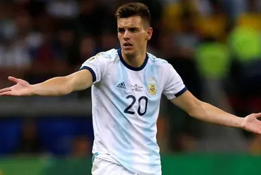 Giovani Lo Celso figura, según la prensa europea, en el cierre del mercado de pases, cerca de sumarse al Milan.