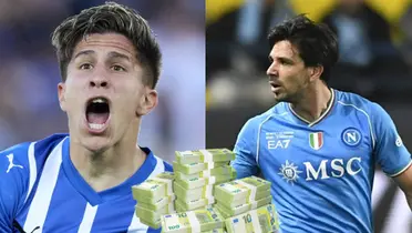 Giuliano y Giovanni Simeone, en sus respectivos equipos.