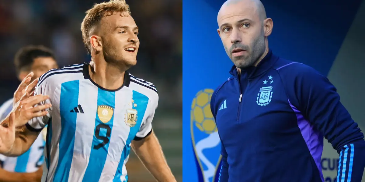 Gondou convirtió el gol de la victoria para Argentina