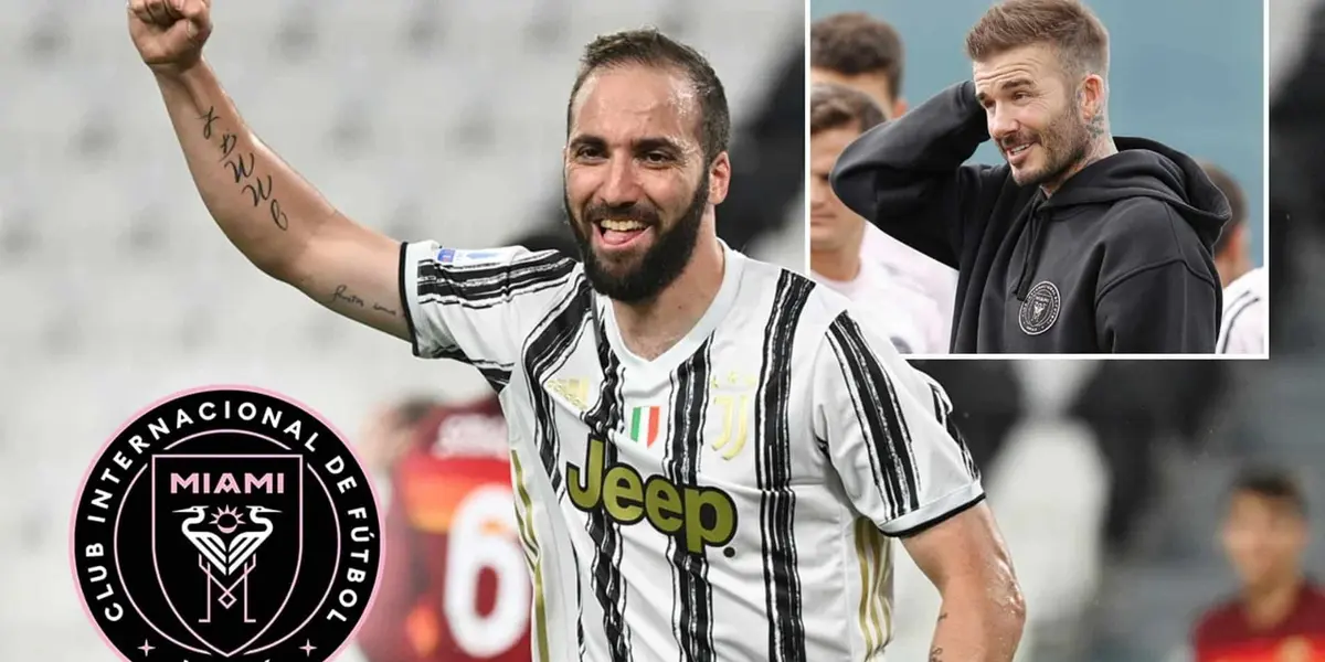 Gonzalo Higuaín anotó su primer gol hace pocos días, y ya tiene una petición después de este logro.