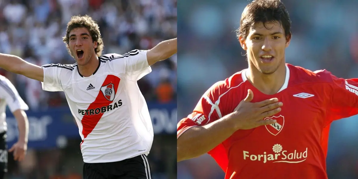Gonzalo Higuaín y Sergio Agüero.