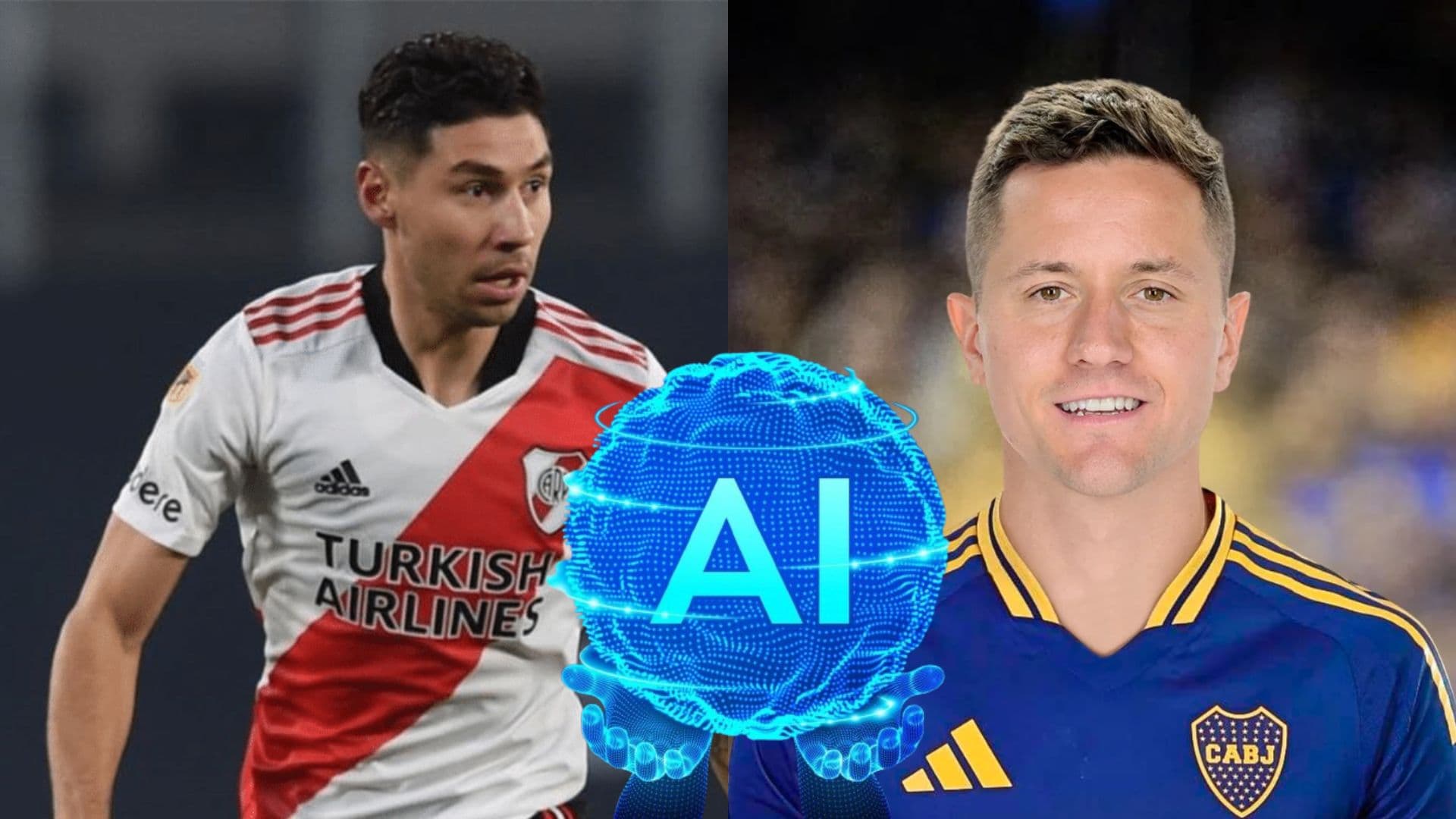 Gonzalo Montiel - Ander Herrera (Foto: X)