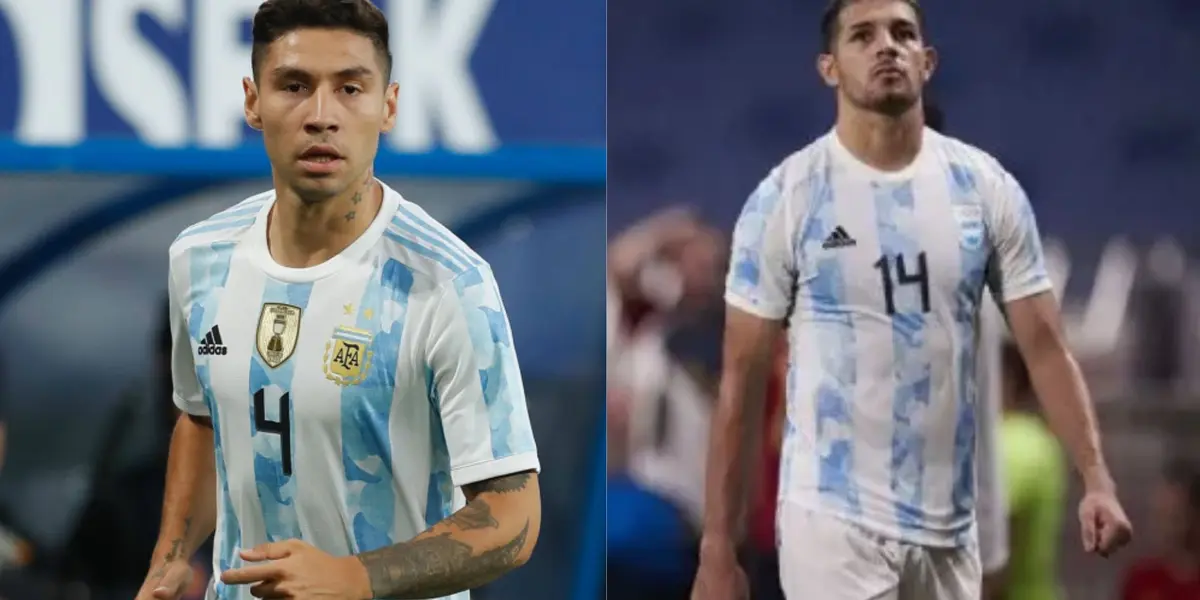 Gonzalo Montiel y Facundo Medina.