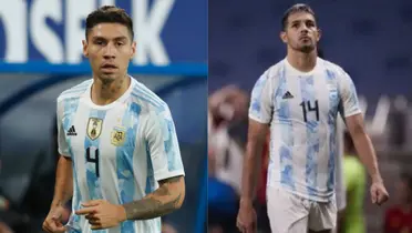 Gonzalo Montiel y Facundo Medina.