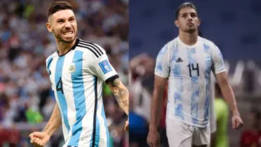 Gonzalo Montiel y Facundo Medina.