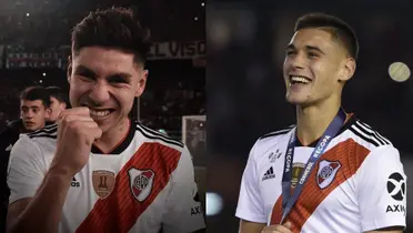 Gonzalo Montiel y Lucas Martínez Quarta