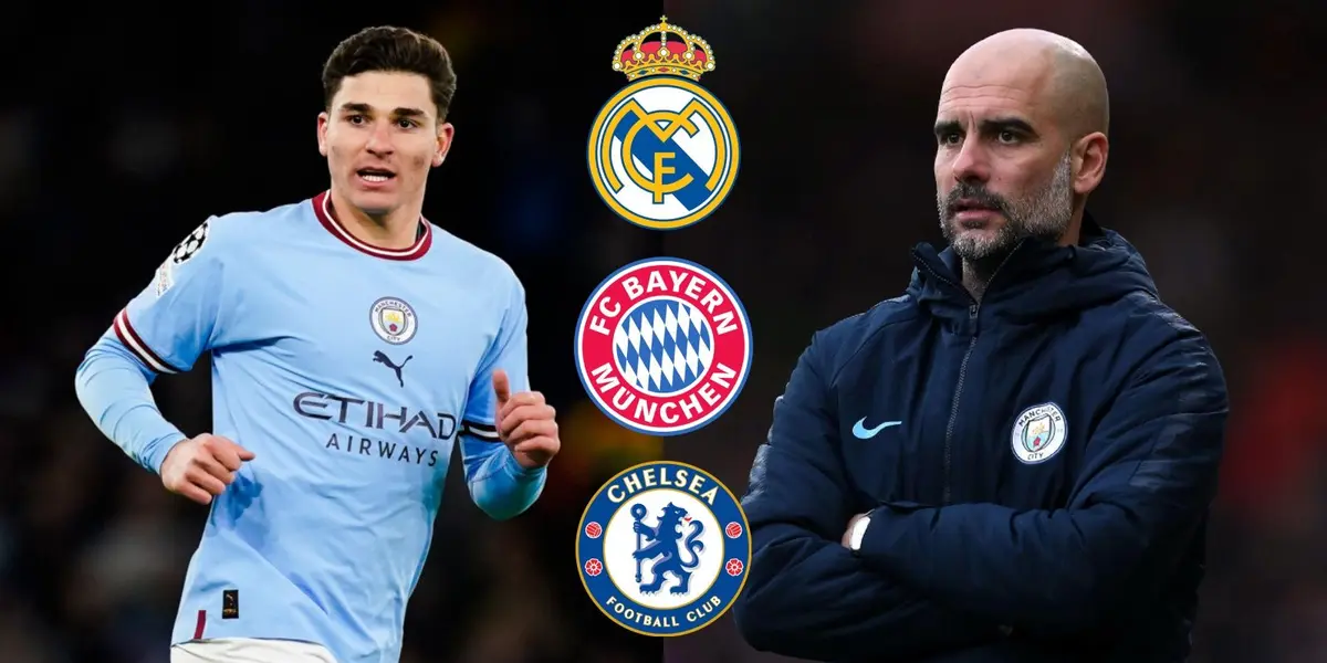 Guardiola dejó en el banco a la Araña en la final de la FA Cup contra Manchester United.