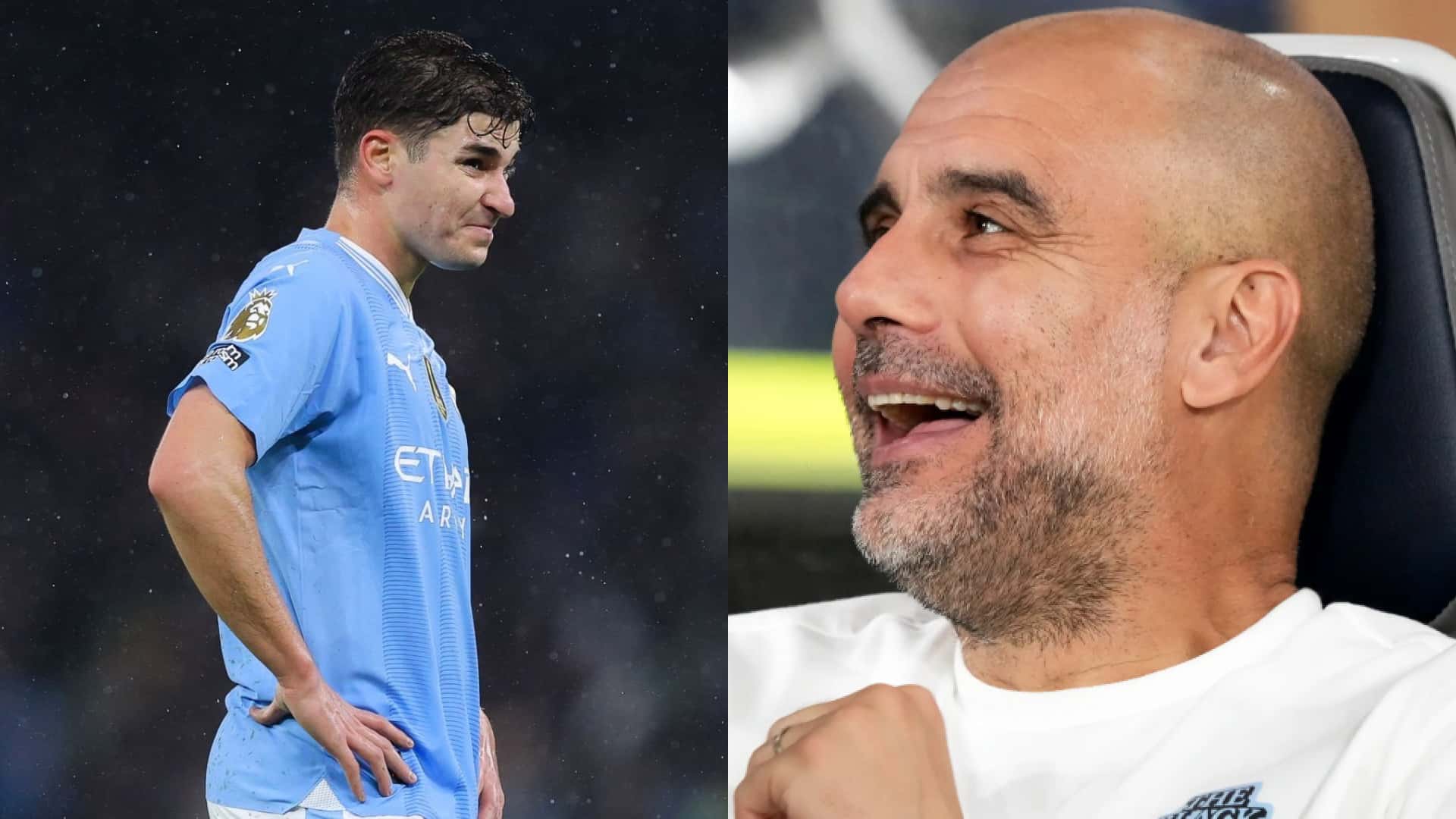 Guardiola le dio un nuevo golpe bajo a Julián Álvarez