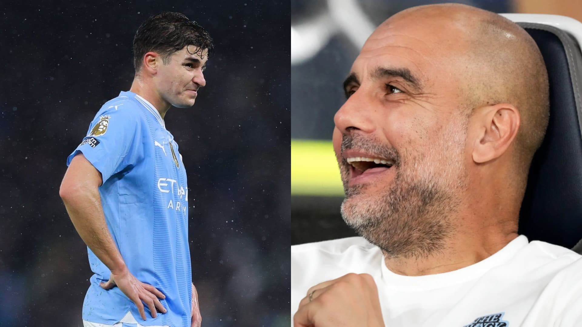 Guardiola le dio un nuevo golpe bajo a Julián Álvarez