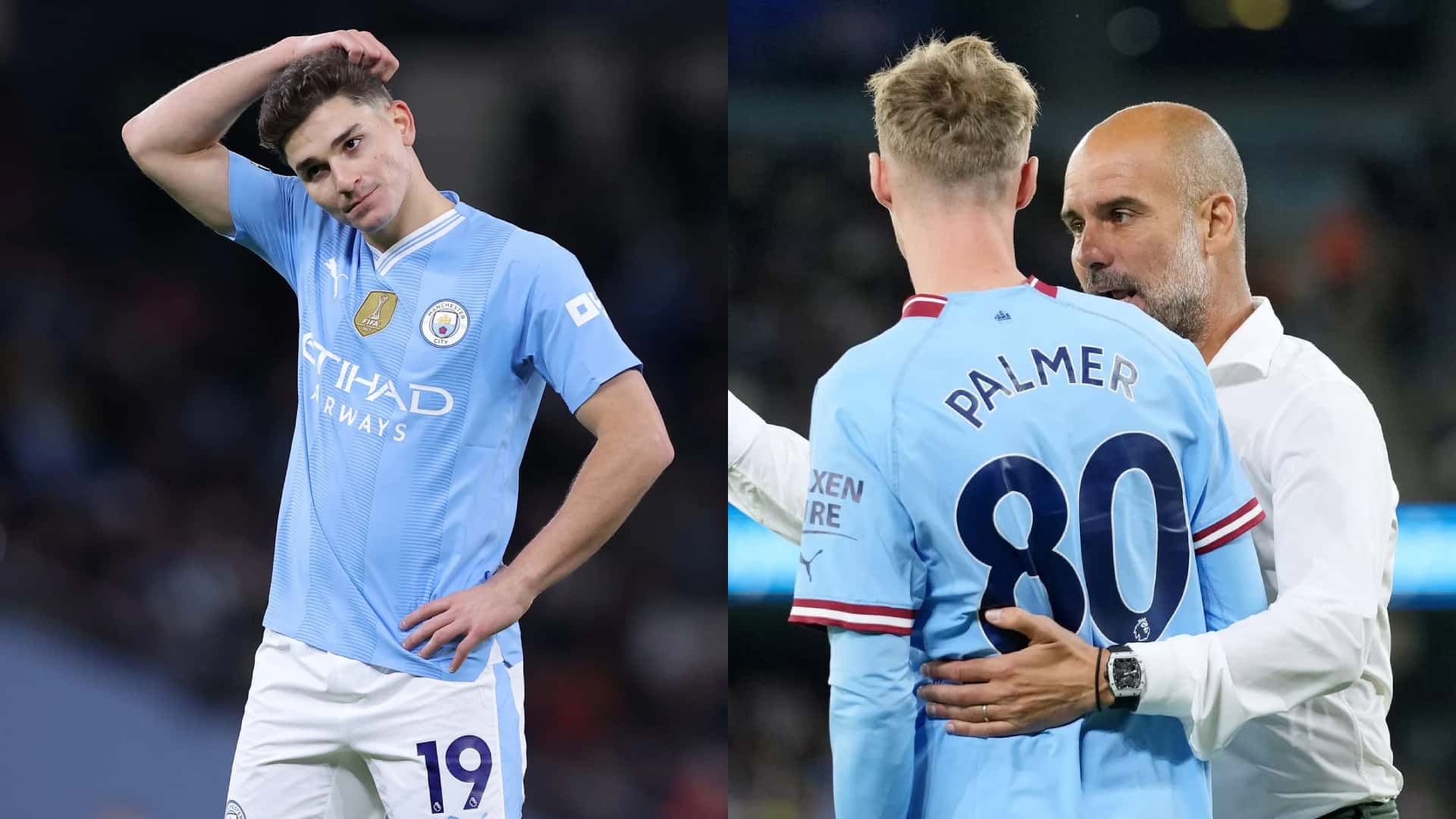Guardiola se lamentó por haber dejado salir a Cole Palmer