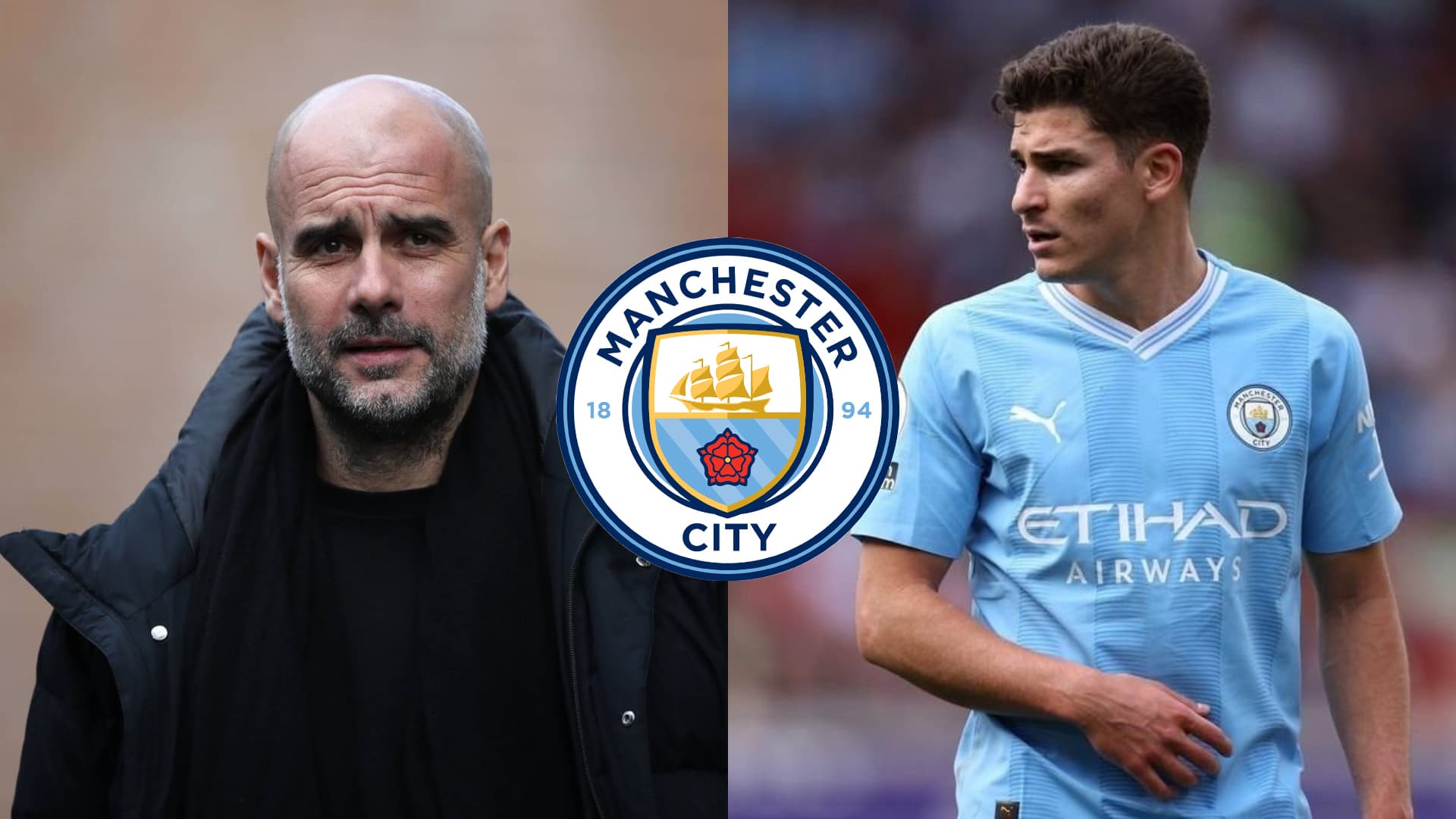 Guardiola y Julián.