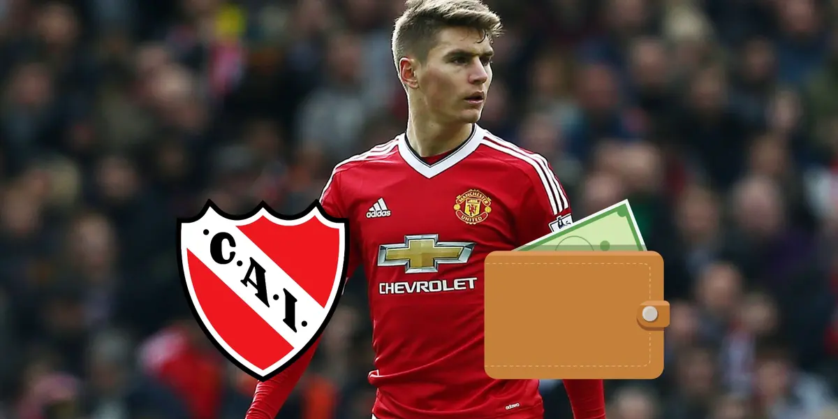Guillermo Varela jugó en el Manchester Unites y podría hacerlo en Independiente