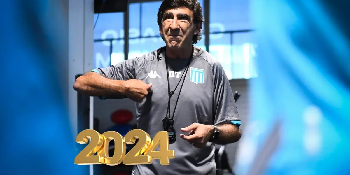 Gustavo Costas sigue preparando al plantel de Racing para el 2024
