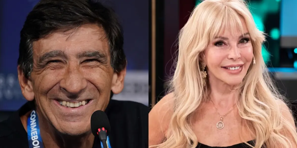 Gustavo Costas y Graciela Alfano