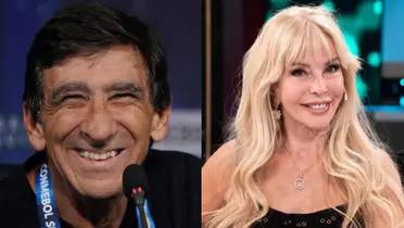 Gustavo Costas y Graciela Alfano