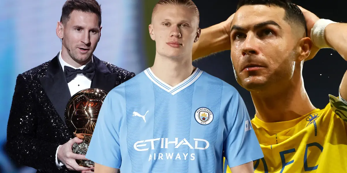 Haaland se deshizo en elogios con Messi